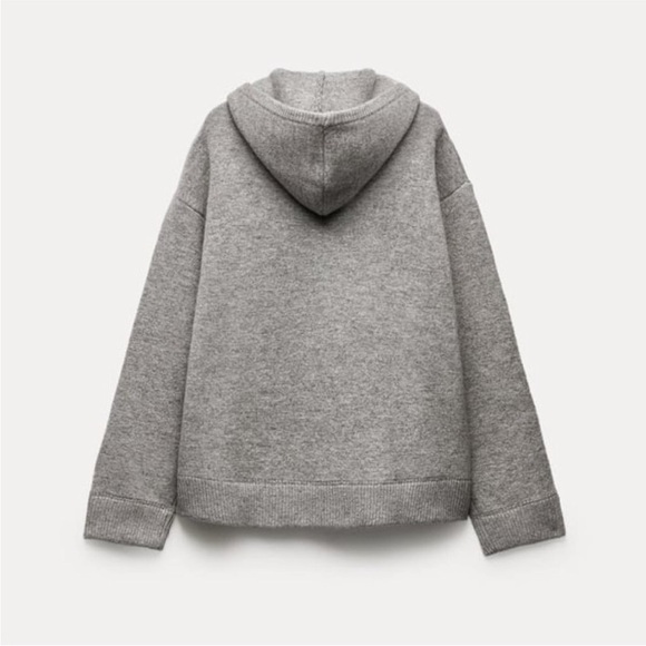 ZARA Wool Blend Oversized Coat - Picture 2 of 8